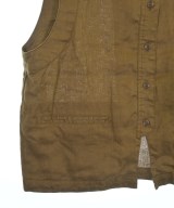 doux bleu（ドゥブルー）ベスト 茶 サイズ:F レディース/2200622977164