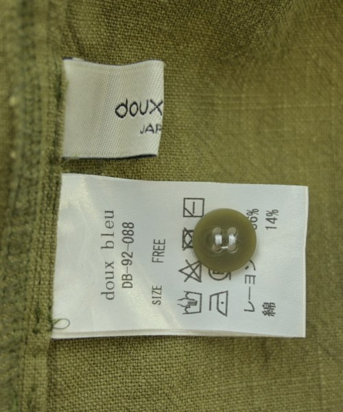 doux bleu（ドゥブルー）ブラウス カーキ サイズ:F レディース/2200611507068