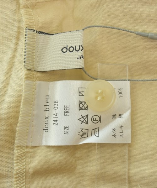 doux bleu（ドゥブルー）オールインワン/サロペット ベージュ サイズ:F レディース/2200608895031