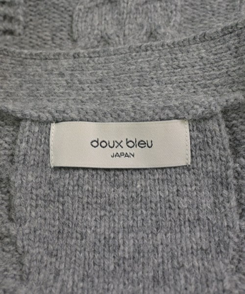 doux bleu（ドゥブルー）カーディガン グレー サイズ:F レディース/2200608895055