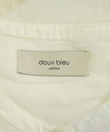 doux bleu（ドゥブルー）シャツワンピース 白 サイズ:F レディース/2200608895086