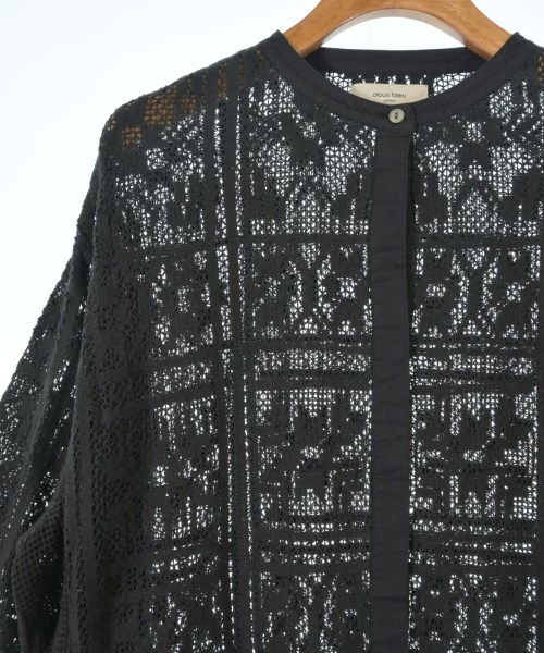 doux bleu（ドゥブルー）シャツワンピース 黒 サイズ:F レディース/2200608895222