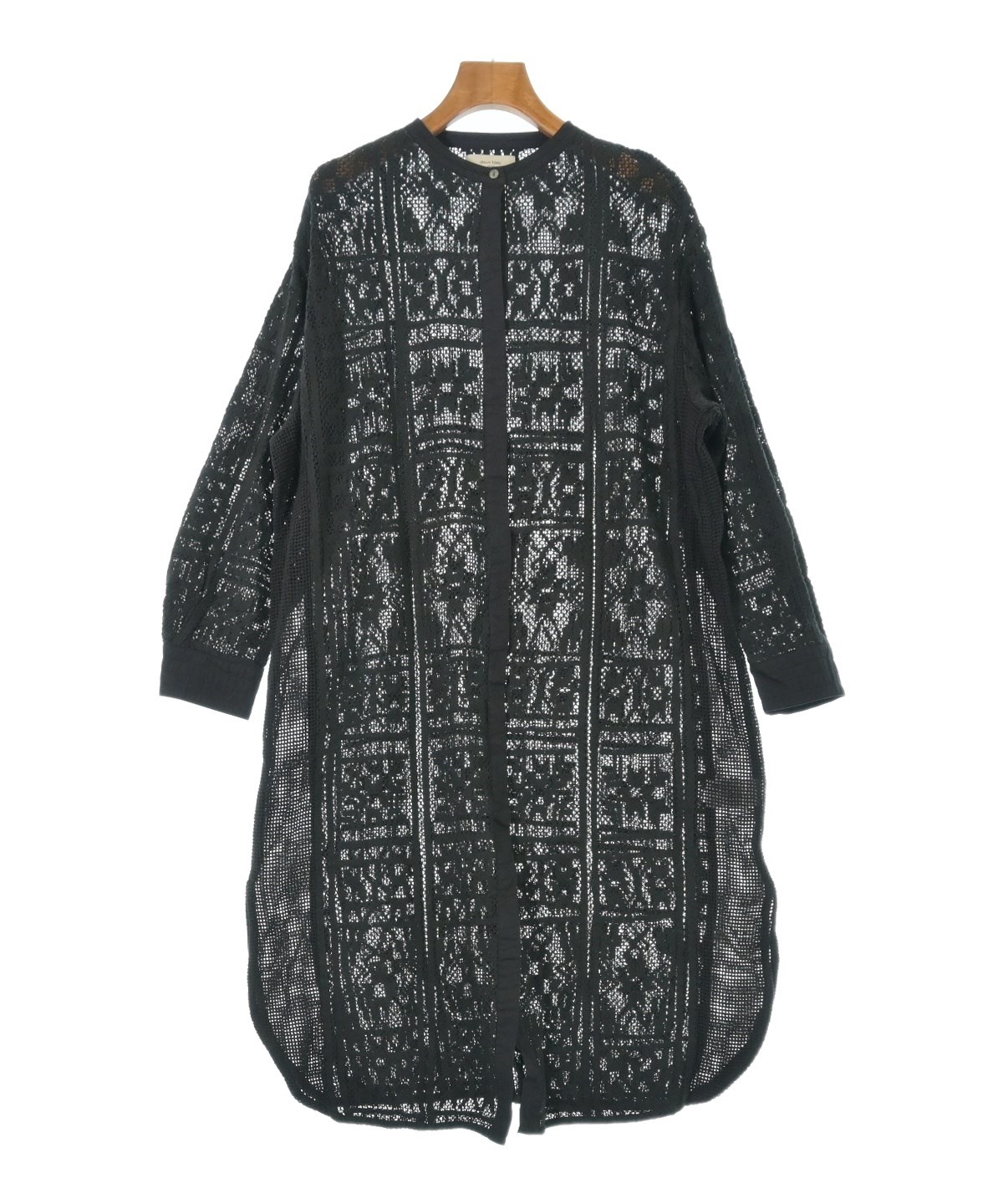 タグ付き 伊太利屋 定価 5.6万円 孔雀プリーツロングワンピース タグ