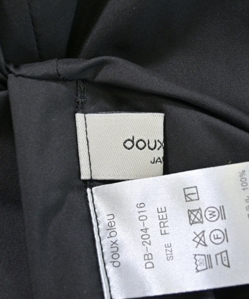 doux bleu（ドゥブルー）ダウンジャケット/ダウンベスト 黒 サイズ:F レディース/2200647914014