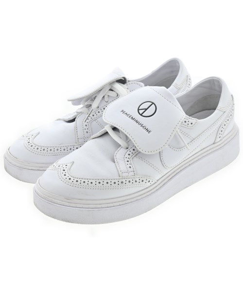 peaceminusone(ピースマイナスワン)スニーカー 白 サイズ:27.5cm/2200651590051