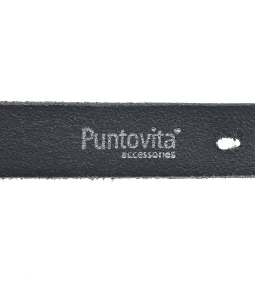 Puntovita（プントヴィータ）ベルト 黒 サイズ:- レディース/2200645928716