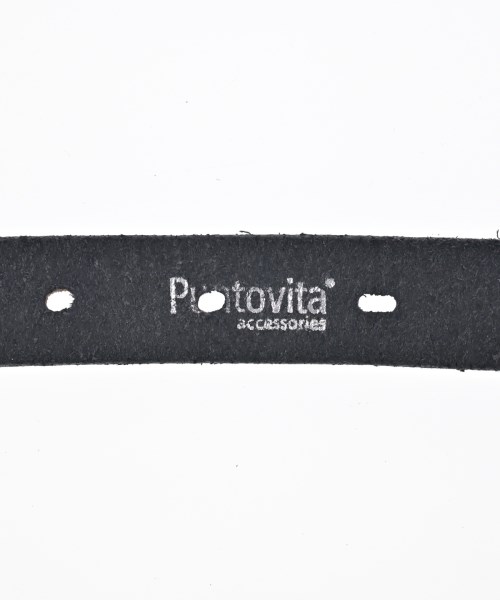 Puntovita（プントヴィータ）ベルト 黒 サイズ:80 レディース/2200704715370