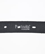 Puntovita（プントヴィータ）ベルト 黒 サイズ:80 レディース/2200704715370