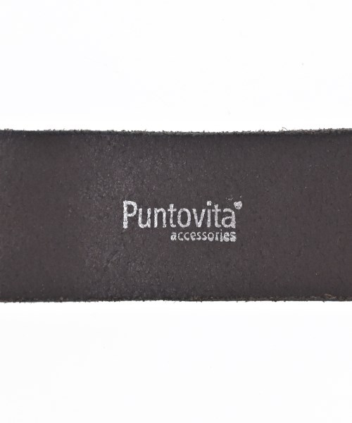 Puntovita（プントヴィータ）ベルト 茶 サイズ:80 レディース/2200704715394