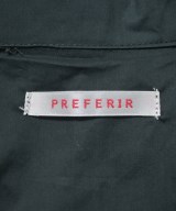 PREFERIR（プレフェリール）シャツワンピース 緑 サイズ:38(M位) レディース/2200701595043