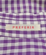 PREFERIR（プレフェリール）シャツワンピース 紫 サイズ:38(M位) レディース/2200727705044