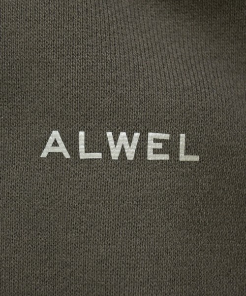 ALWEL（オルウェル）スウェット カーキ サイズ:F レディース/2200711252196
