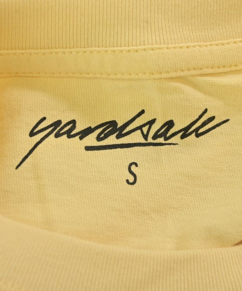 Yardsale（ヤードセール）Tシャツ・カットソー 黄 サイズ:S メンズ/2200673164063