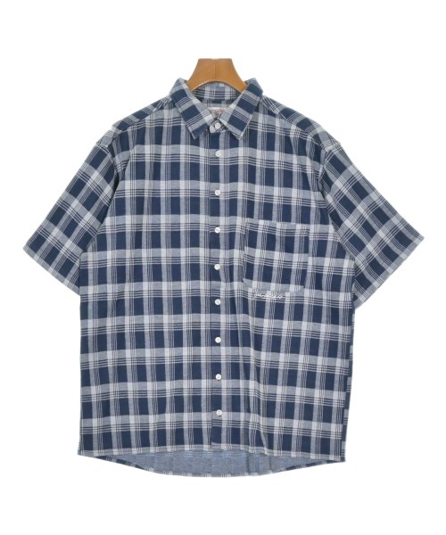 Yardsale(ヤードセール)カジュアルシャツ 紺 サイズ:L/2200648068075