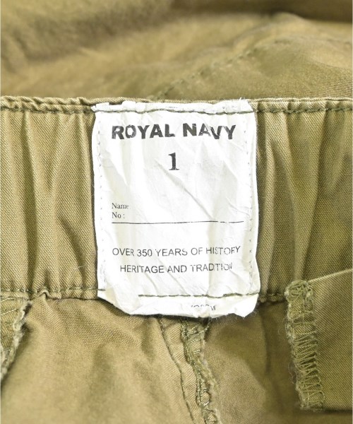 ROYAL NAVY（ロイヤルネイビー）カーゴパンツ カーキ サイズ:1(S位) メンズ/2200605054059