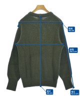 LEUCHTFEUER-STRICKWAREN（ロイフトホイヤーシュトリックワーレン）ニット・セーター カーキ サイズ:38(M位) メンズ/2200724856152