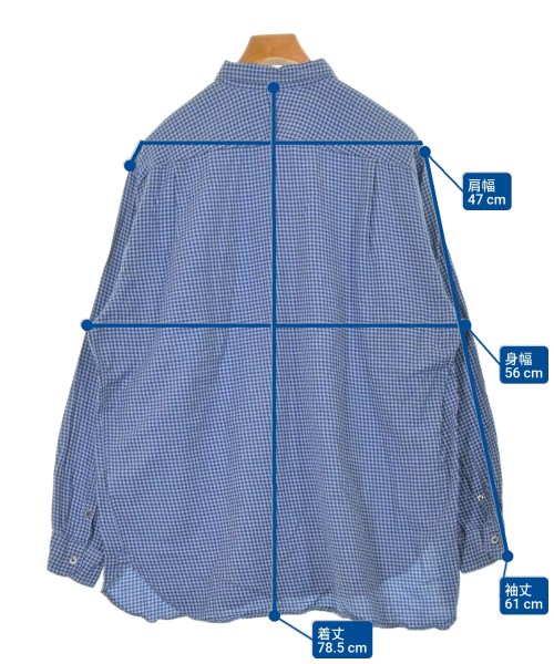 KIYONAGA&CO.（キヨナガアンドコー）カジュアルシャツ 青 サイズ:M メンズ/2200536422071