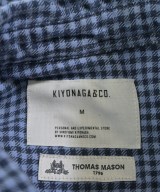 KIYONAGA&CO.（キヨナガアンドコー）カジュアルシャツ 青 サイズ:M メンズ/2200536422071
