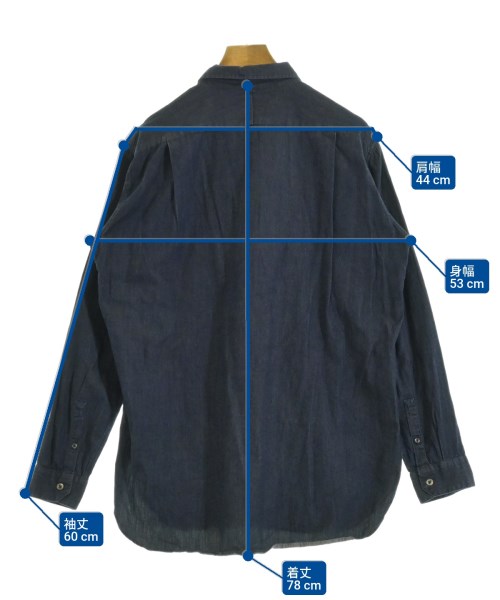 KIYONAGA&CO.（キヨナガアンドコー）カジュアルシャツ 紺 サイズ:M メンズ/2200653661018