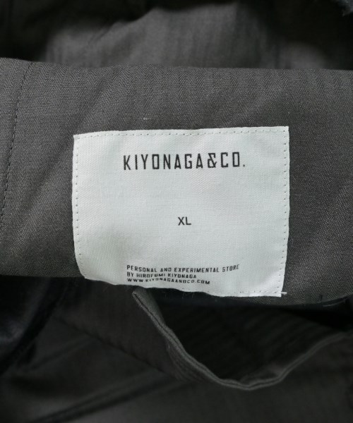 KIYONAGA&CO.（キヨナガアンドコー）スラックス グレー サイズ:XL メンズ/2200727237071