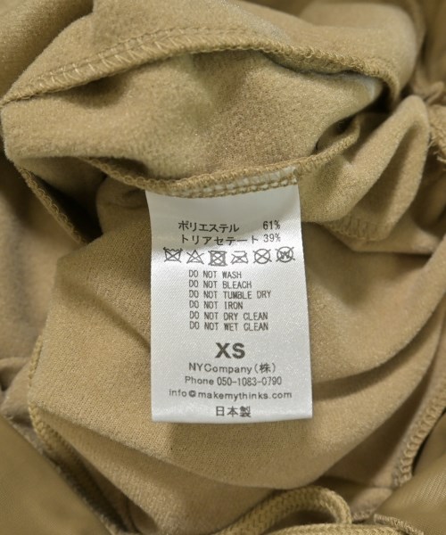 MYTHINKS（マイシンクス）その他 ベージュ サイズ:XS レディース/2200637351126