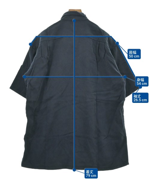 MYTHINKS（マイシンクス）カジュアルシャツ 紺 サイズ:L メンズ/2200628626080