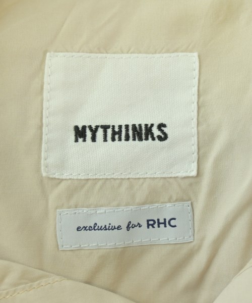 MYTHINKS（マイシンクス）シャツワンピース ベージュ サイズ:XS レディース/2200727463104