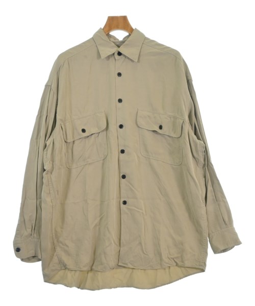 MYTHINKS(マイシンクス)カジュアルシャツ ベージュ サイズ:M/2200683942101