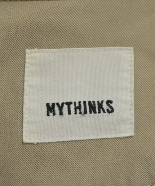 MYTHINKS（マイシンクス）カジュアルシャツ ベージュ サイズ:M メンズ/2200683942101