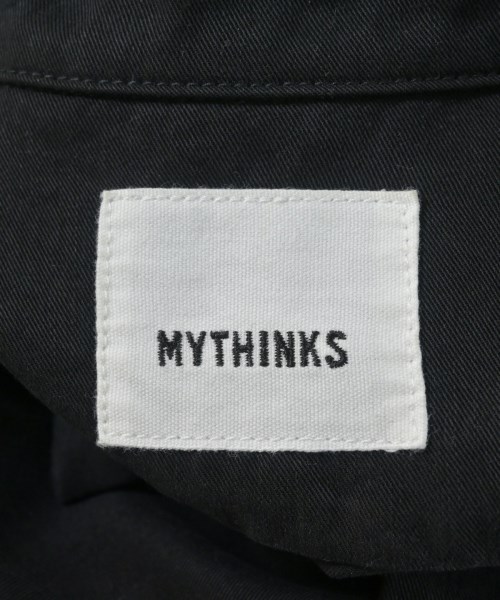 MYTHINKS（マイシンクス）カジュアルシャツ 黒 サイズ:L メンズ/2200688690045