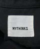 MYTHINKS（マイシンクス）カジュアルシャツ 黒 サイズ:L メンズ/2200688690045