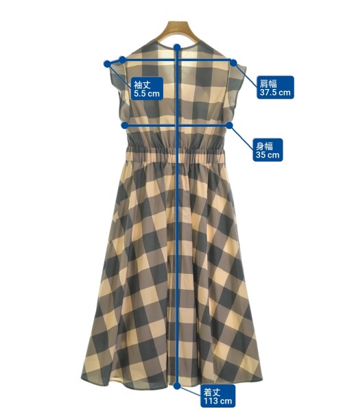 OBLI（オブリー）ワンピース 茶 サイズ:0(XS位) レディース/2200613932042