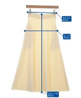 OBLI（オブリー）ロング・マキシ丈スカート 白 サイズ:M レディース/2200633499174
