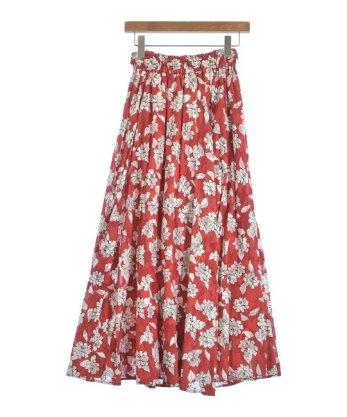 OBLI（オブリー）ロング・マキシ丈スカート 赤 サイズ:M レディース/2200611703088