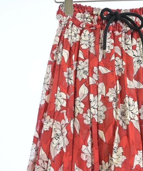 OBLI（オブリー）ロング・マキシ丈スカート 赤 サイズ:M レディース/2200611703088