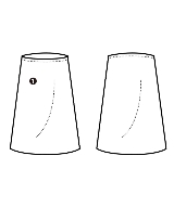 OBLI（オブリー）ロング・マキシ丈スカート 赤 サイズ:M レディース/2200611703088