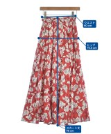 OBLI（オブリー）ロング・マキシ丈スカート 赤 サイズ:M レディース/2200611703088