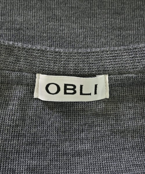 OBLI（オブリー）カーディガン グレー サイズ:-(S位) レディース/2200696091087