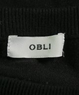 OBLI（オブリー）ワンピース 黒 サイズ:O(XL位) レディース/2200649552054