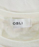 OBLI（オブリー）Tシャツ・カットソー 白 サイズ:F レディース/2200655751236
