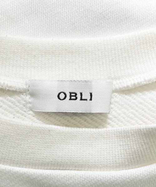 OBLI（オブリー）スウェット 白 サイズ:F レディース/2200649911097