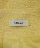 OBLI（オブリー）ノーカラージャケット 黄 サイズ:F レディース/2200710640017