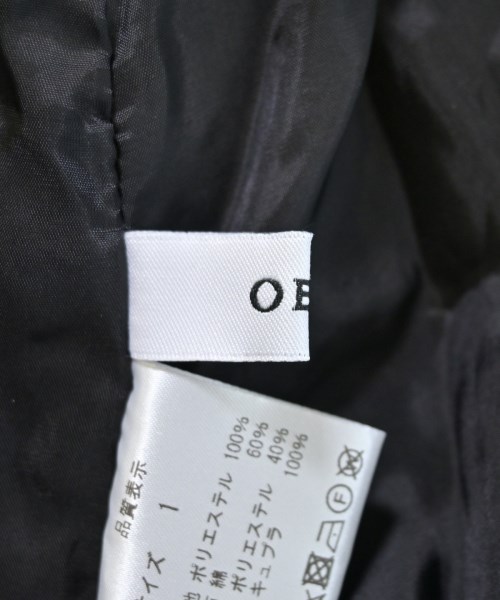 OBLI（オブリー）ロング・マキシ丈スカート 黒 サイズ:1(S位) レディース/2200642632043