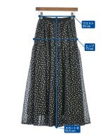 OBLI（オブリー）ロング・マキシ丈スカート 黒 サイズ:1(S位) レディース/2200642632043