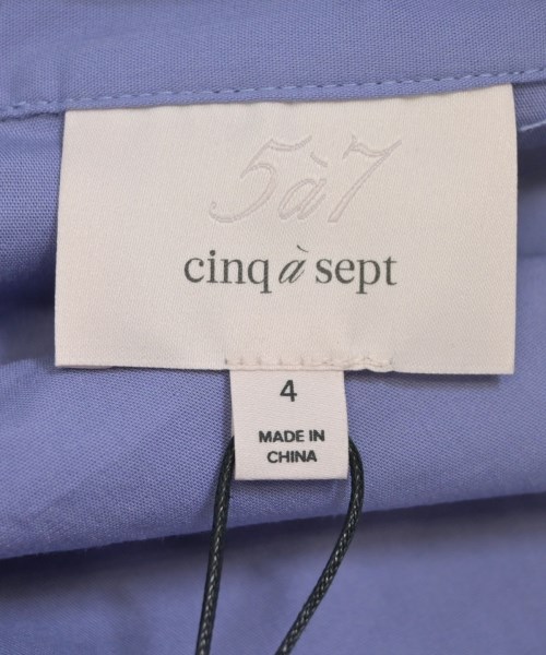 CINQ A SEPT（サンク・ア・セット）ワンピース 紫 サイズ:4(S位) レディース/2200657667023