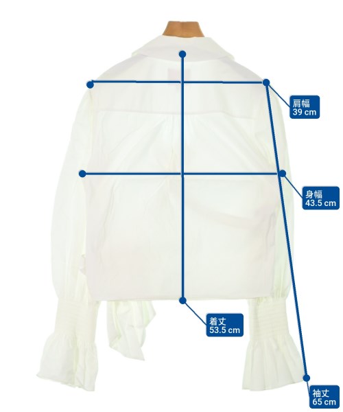 CINQ A SEPT（サンク・ア・セット）シャツ 白 サイズ:M レディース/2200657667047