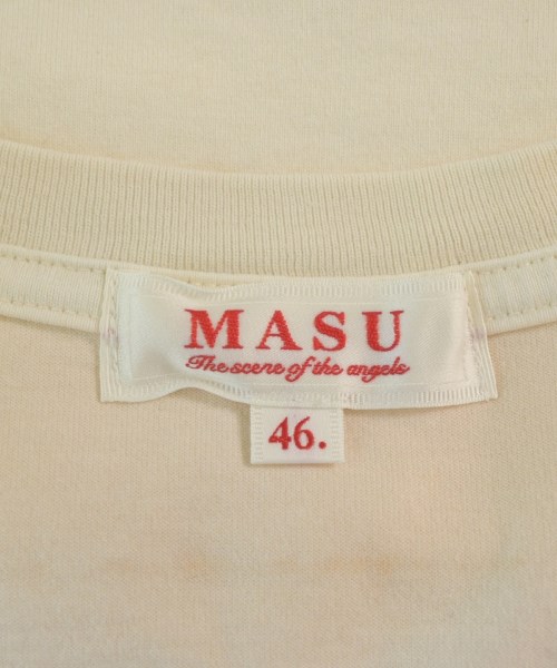 MASU（エムエーエスユー）Tシャツ・カットソー ベージュ サイズ:46(M位) メンズ/2200639663128