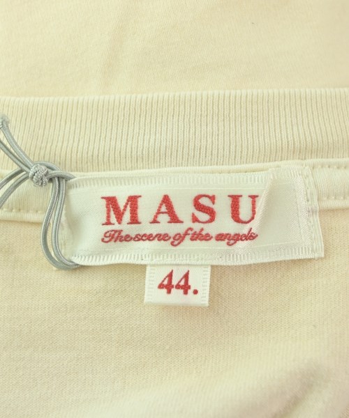 MASU（エムエーエスユー）Tシャツ・カットソー 白 サイズ:44(S位) メンズ/2200639663135