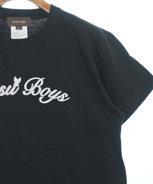MASU（エムエーエスユー）Tシャツ・カットソー 黒 サイズ:44(S位) メンズ/2200630178041