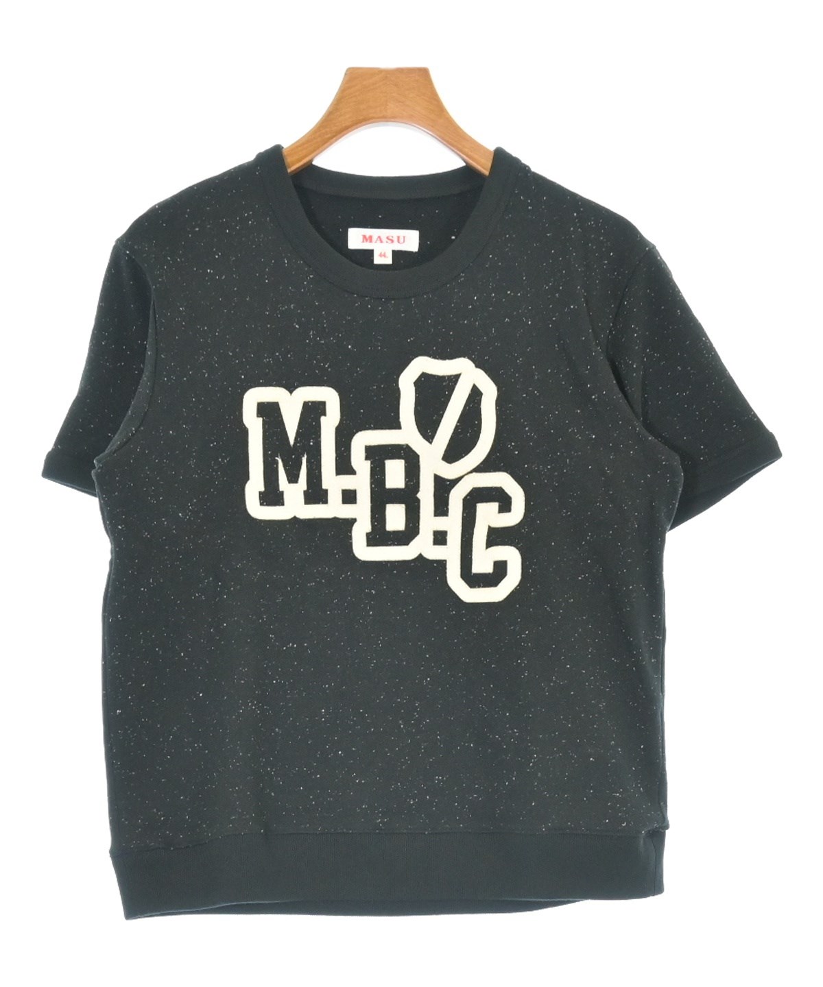 MASU（エムエーエスユー）Tシャツ・カットソー 黒 サイズ:44(S位